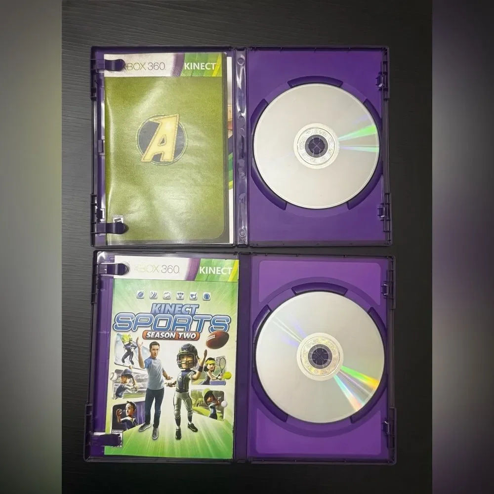 360 Kinect Sports and Adventures Game Bundle